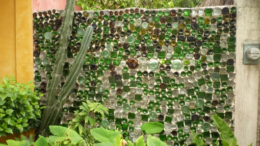 reused glass bottles